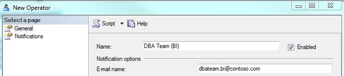 DBA Team BI Operator