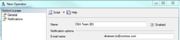 DBA Team BI Operator